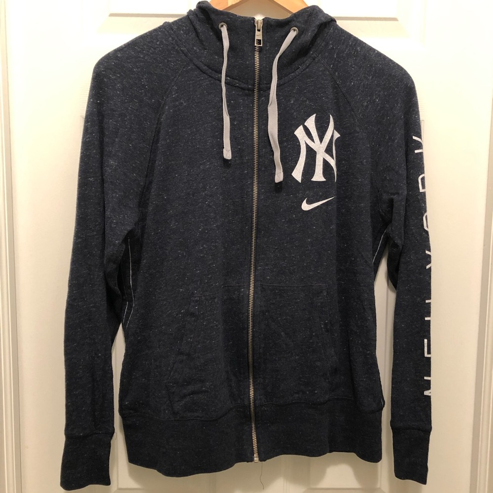 NIKE Yankees zip-up hoodie